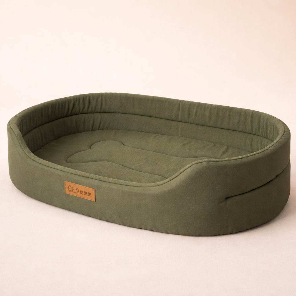 The CloudBed Waterproof Dog Bed Washable Square Pet Sofa – Large Dog Cushion Bed, Durable Puppy Kennel Mat for Indoor Use
