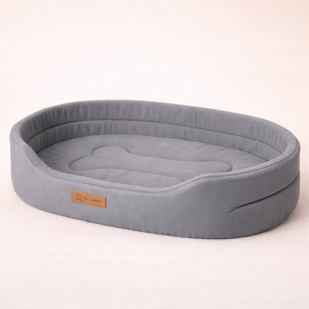 The CloudBed Waterproof Dog Bed Washable Square Pet Sofa – Large Dog Cushion Bed, Durable Puppy Kennel Mat for Indoor Use