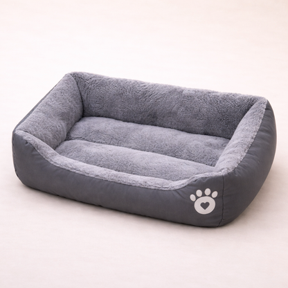 The CloudBed - Square Nest Dog Bed – Washable Cotton Pet Sofa Bed for Small, Medium & Large Dogs